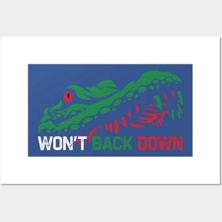 Florida Wont Back Down Posters and Art
